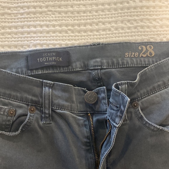 Excellent condition J. Crew toothpick pants - Picture 2 of 4